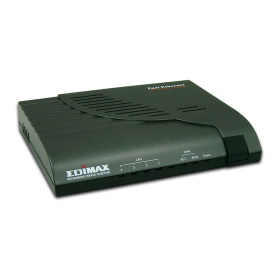 Edimax AR-7064+ Quick Installation Manual