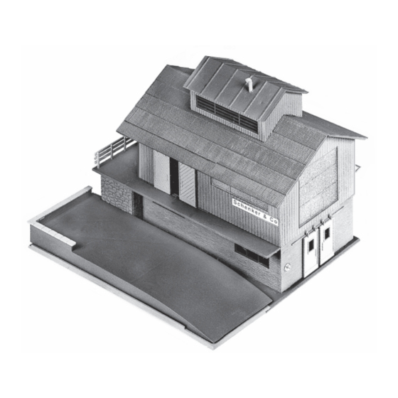 Faller Goods Shed 190415/3 Assembly Instructions