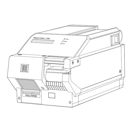 UBI EasyCoder 101 Technical Manual