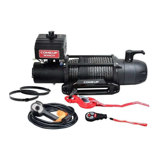 Comeup Winch Seal Slim 12.5 Quick Start Manual