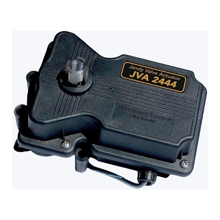 Jandy Pro Series, JVA 2444 Manual