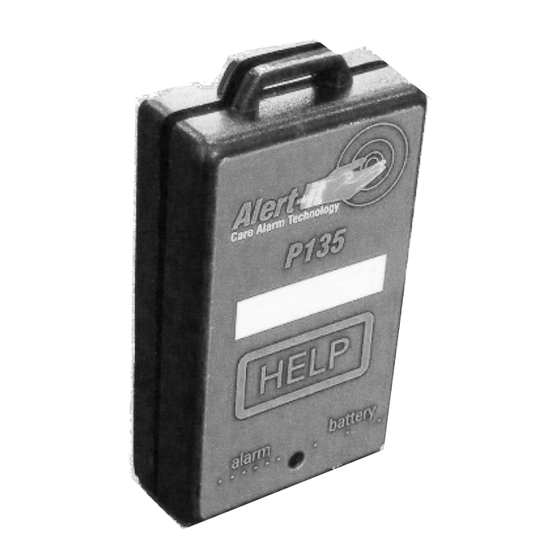 Alert-it Care Systems P135 Manuals