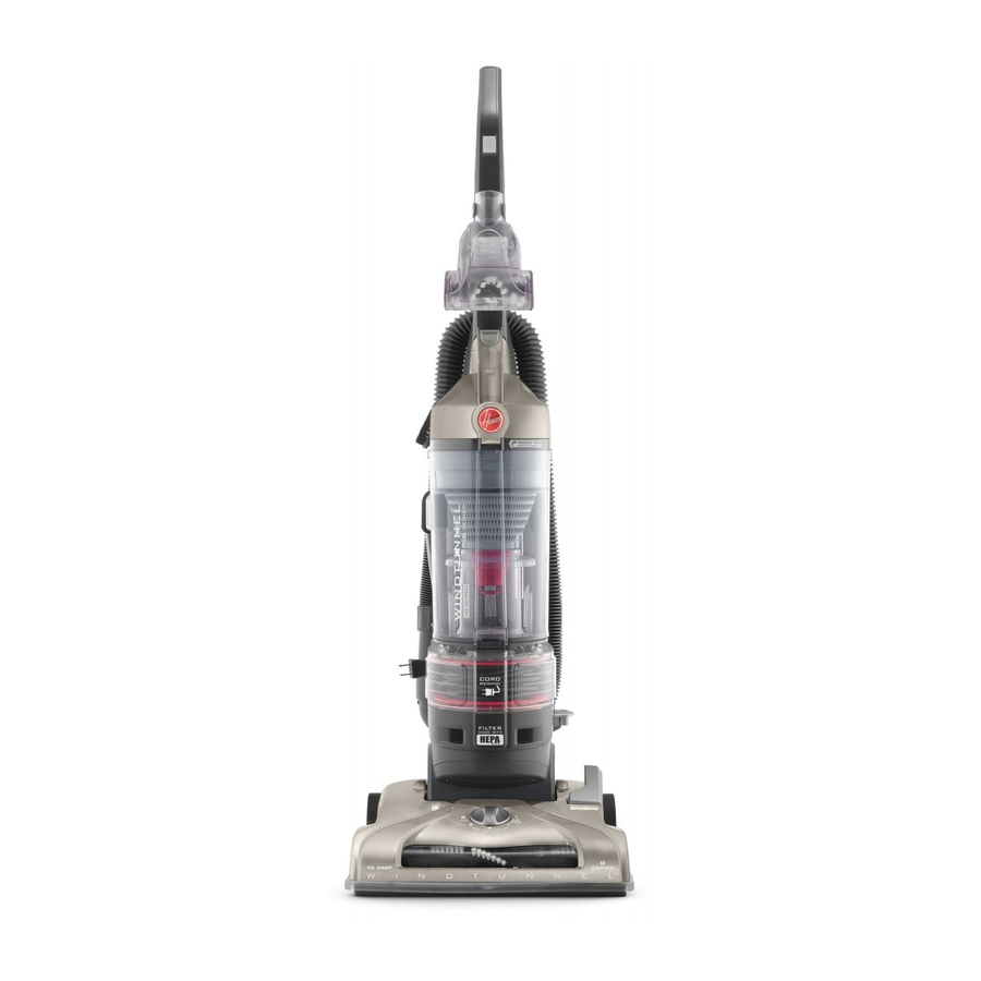 HOOVER T-SERIES UH70110 VACUUM CLEANER OWNER'S MANUAL | ManualsLib