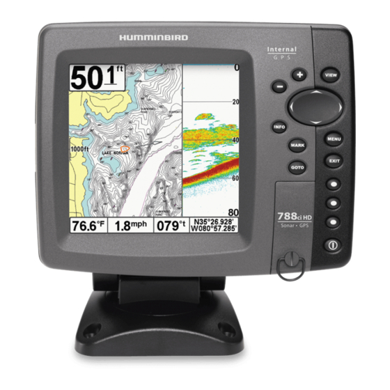 HUMMINBIRD 788C FISH FINDER OPERATION MANUAL | ManualsLib