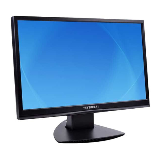 HYUNDAI K224W MONITOR SPECIFICATIONS | ManualsLib