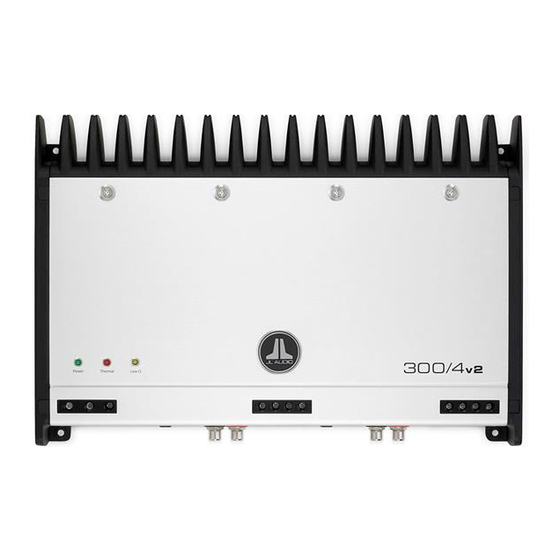 JL AUDIO SLASH V2 300/4V2 CAR AMPLIFIER OWNER