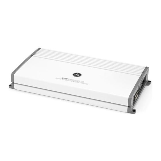 JL AUDIO M6600 AMPLIFIER OWNER'S MANUAL ManualsLib