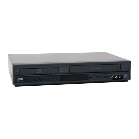 JVC HRXVC16BUC DVD VCR COMBO INSTRUCTIONS MANUAL ManualsLib