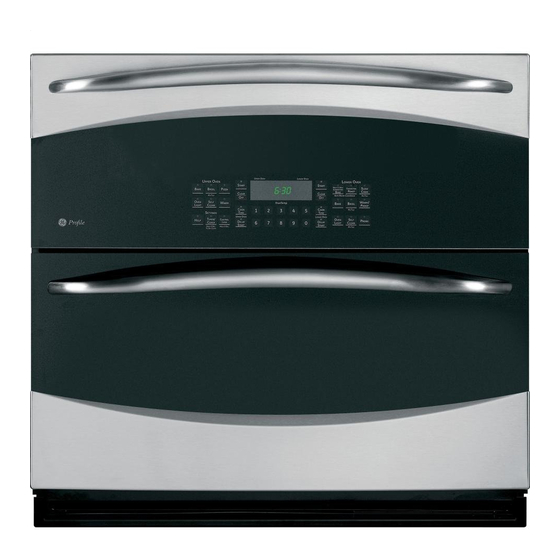 GE PT925SNSS PROFILE 30" SC CONVECTION OVENS OVEN OWNER