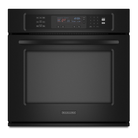 KITCHENAID ARCHITECT SERIES II KEBS177S OVEN USE AND CARE MANUAL