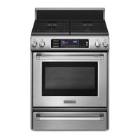 KitchenAid KGSS907SSS - 30 Inch Slide-In Gas Range Use And Care Manual
