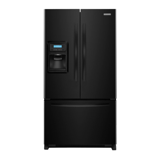 KITCHENAID ARCHITECT SERIES II KFIS25XVMS REFRIGERATOR DIMENSION MANUAL ...