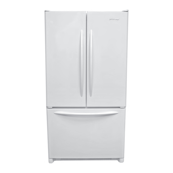 KITCHENAID KBFA20ER REFRIGERATOR USE AND CARE MANUAL ManualsLib