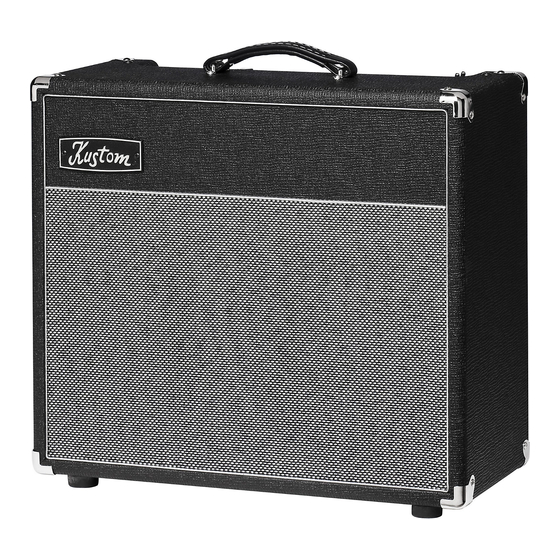 KUSTOM DEFENDER V50 AMPLIFIER OWNER'S MANUAL ManualsLib