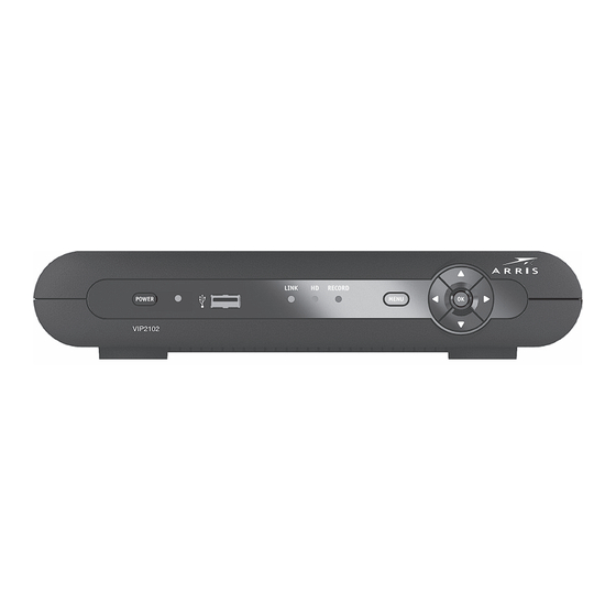 Arris VIP2102 Installation Manual