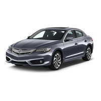 Acura ILX 2018 Owner's Manual