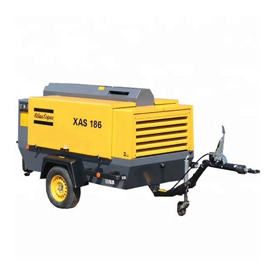 Atlas Copco XATS156 Dd Instruction Manual