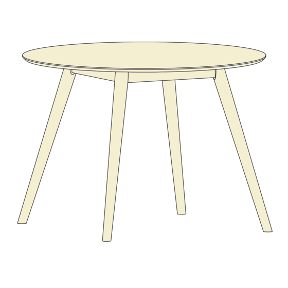 Furniture of America CM3780RT Assembly Manual