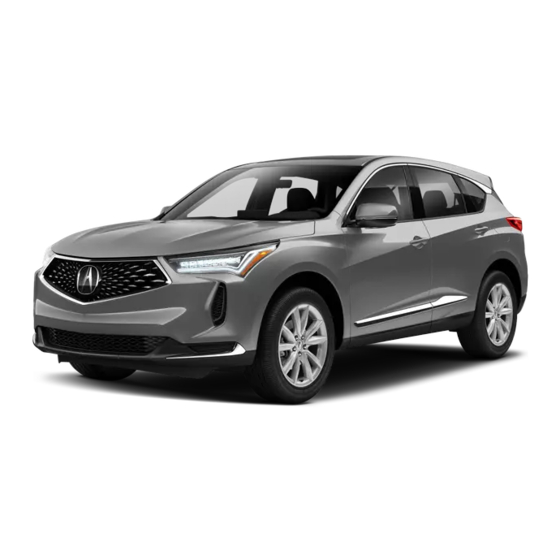 ACURA RDX 2022 SERVICE BULLETIN Pdf Download ManualsLib