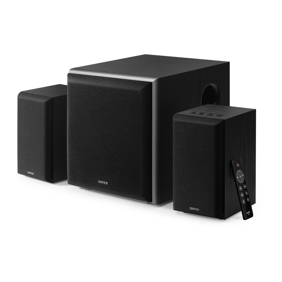 EDIFIER M601DB Multimedia Speaker Manual ManualsLib