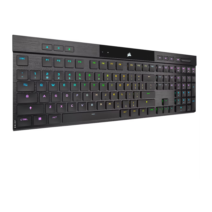 Corsair K100 AIR RGB Wireless Mechanical Gaming Keyboard Manual