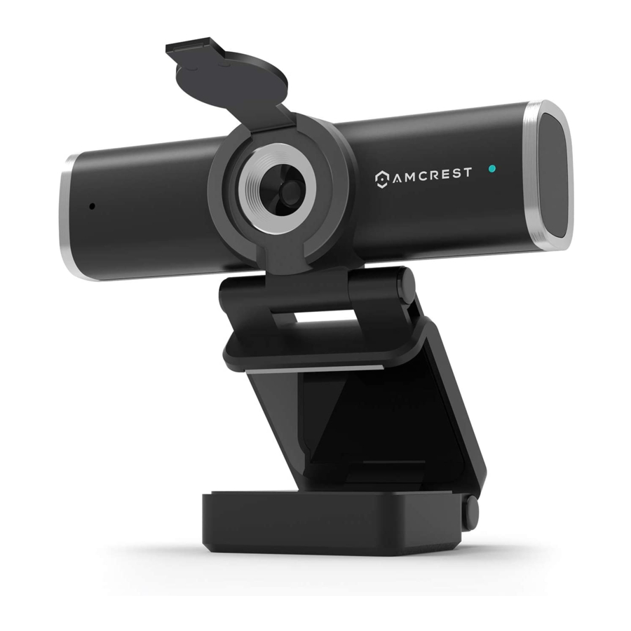 AMCREST 1080P HD Webcam AWC195-B Manual | ManualsLib