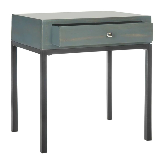 SAFAVIEH FURNITURE AMH6612 ASSEMBLY INSTRUCTIONS Pdf Download ManualsLib