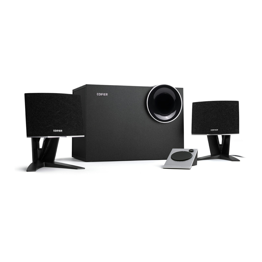 EDIFIER M203BT Easytouse Multimedia Speakers Manual ManualsLib