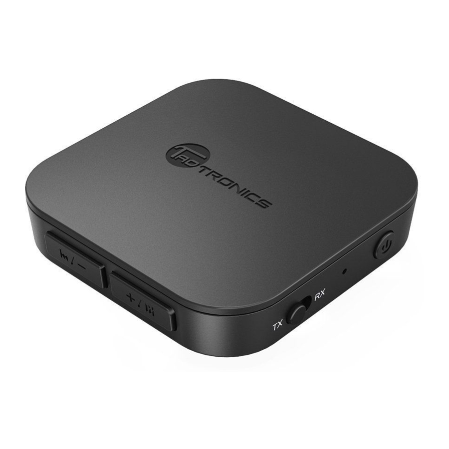TaoTronics TTBA08 Wireless 2in1 Adapter Manual ManualsLib