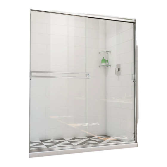 DREAMLINE ALLIANCE PRO BG SDAB60A700 INSTALLATION INSTRUCTIONS MANUAL