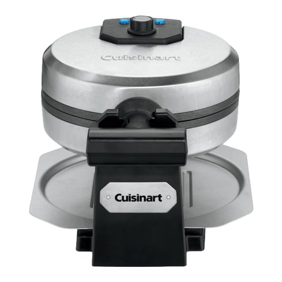 CUISINART WAFF10P1 INSTRUCTIONS MANUAL Pdf Download ManualsLib