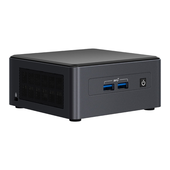 INTEL NUC 11 PRO KIT NUC11TNHI3 USER MANUAL Pdf Download | ManualsLib