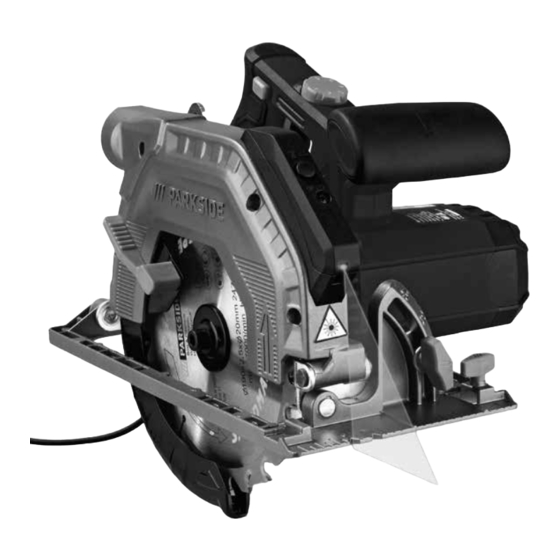 User Manuals: Parkside 353555 2010 Circular Saw