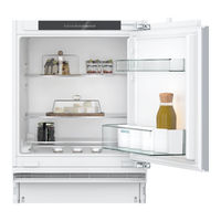 Siemens KU21RVFE0G Information For Use