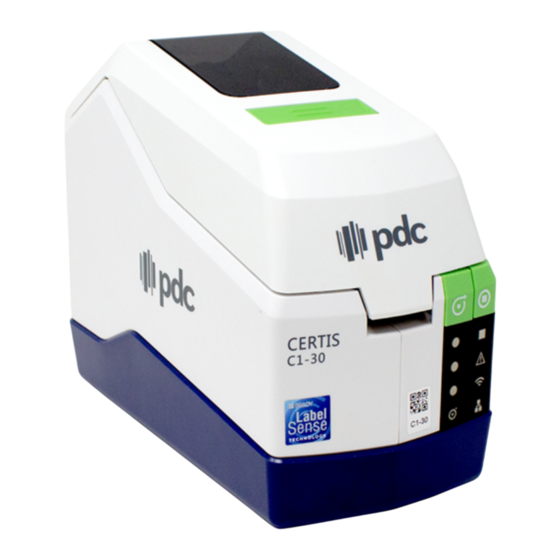 Brady pdc CERTIS C1-30 Manuals