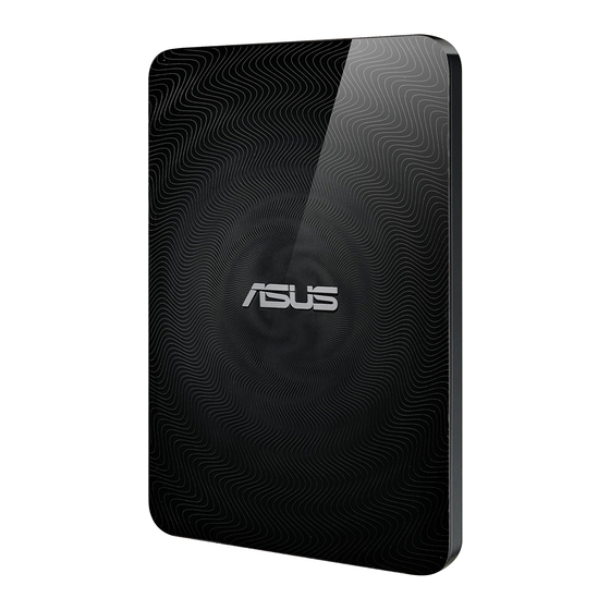 Asus WHD-A1 Manuals