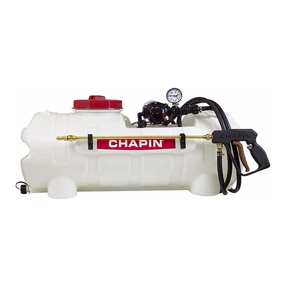 Chapin 97300 Assembly, Operation & Maintenance Instructions