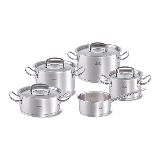 Fissler Original profi collection User Manual