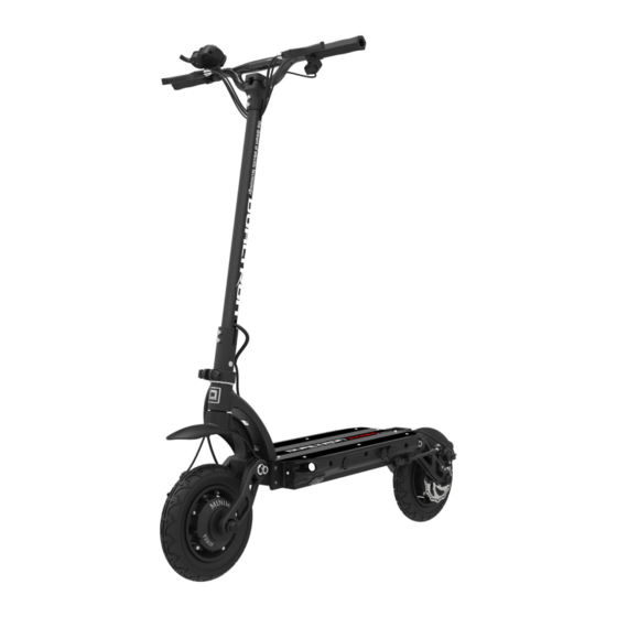 DUALTRON SPIDER SCOOTER USER MANUAL | ManualsLib