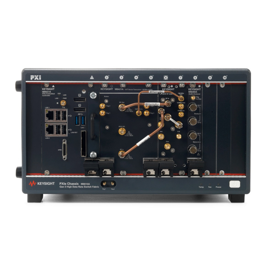 Keysight M8920A Getting Started Manual