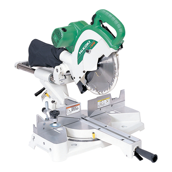 HIKOKI C 10FSH Handling Instructions Manual
