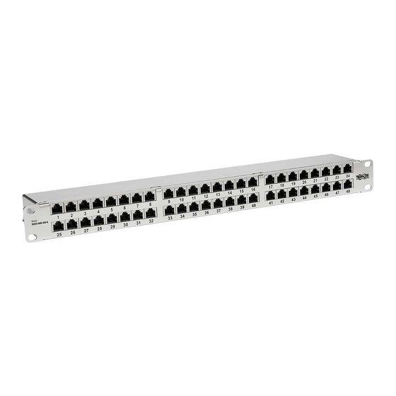 Tripp Lite N252-048-SH-K Installation Manual