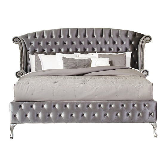 Coaster Queen Bed 206101Q B1 Assembly Instructions Manual