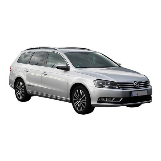 Volkswagen Passat 2011 Workshop Manual