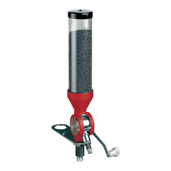 Hornady LOCK-N-LOAD BLACKPOWDER Product Instructions