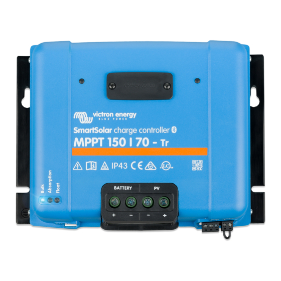 Victron energy MPPT 150/70 Manual