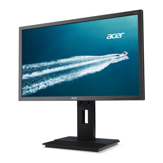 Acer B246HL Lifecycle Extension Manual