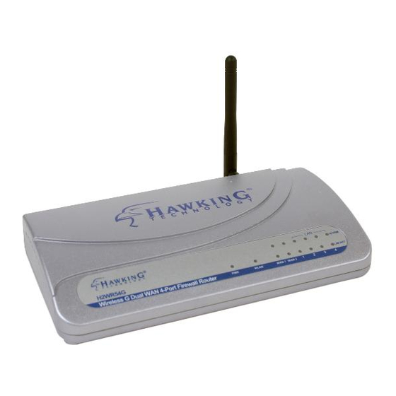 Hawking H2WR54G Specification
