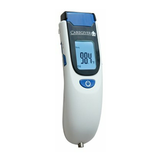Thermomedics CAREGIVER PRO-TF Series Instructions For Use Manual