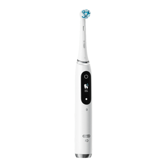 ORALB IO INSTRUCTIONS MANUAL Pdf Download ManualsLib